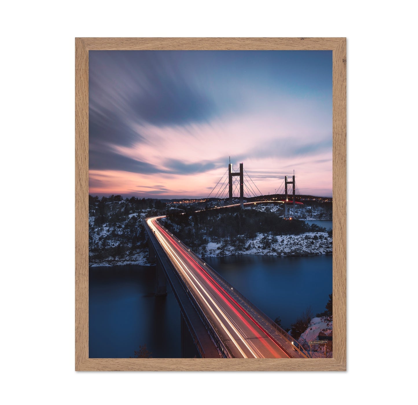 Night Bridge Lights