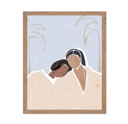 Relaxing Couple Art