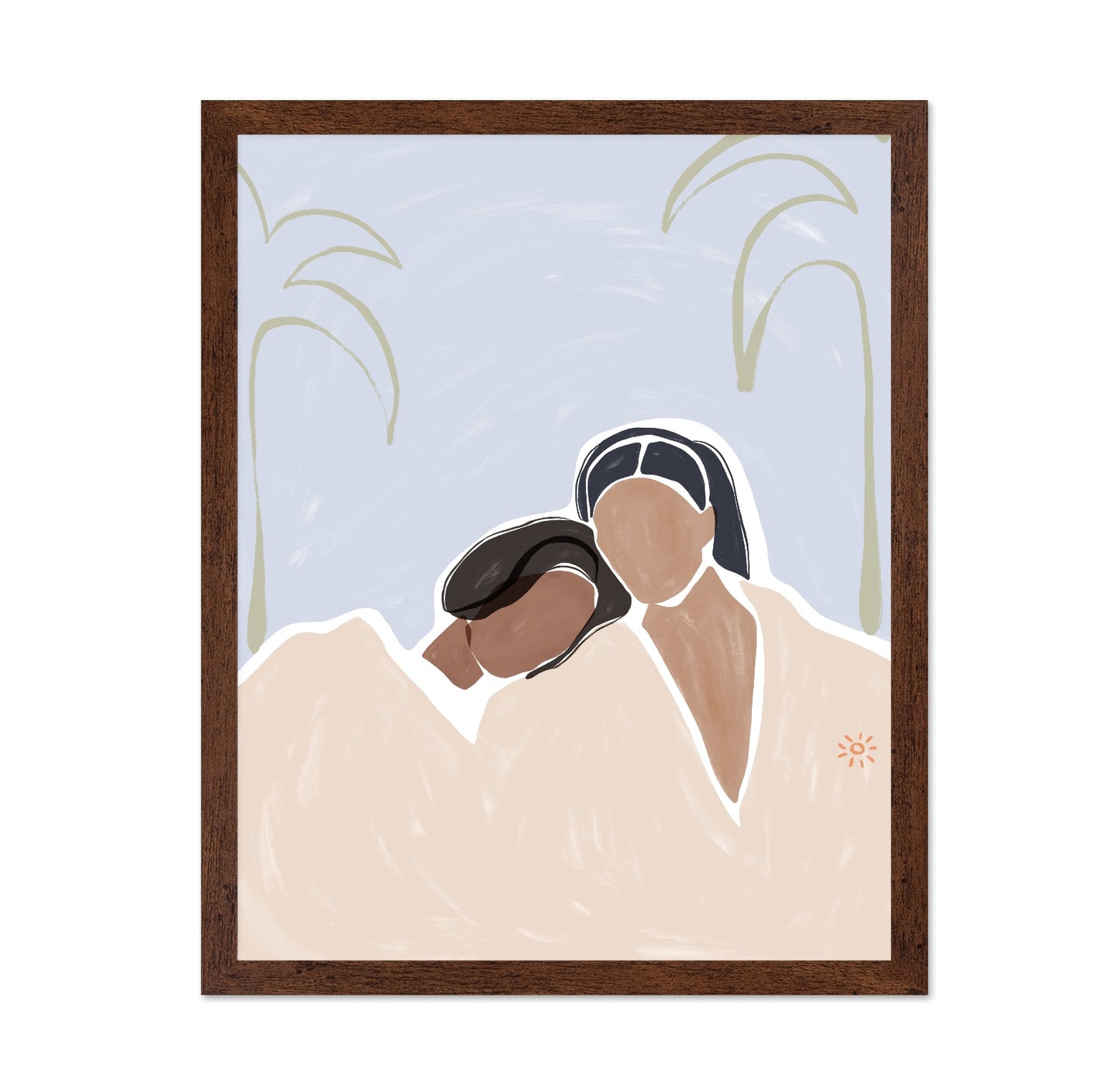 Relaxing Couple Art