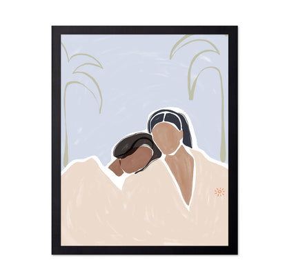 Relaxing Couple Art