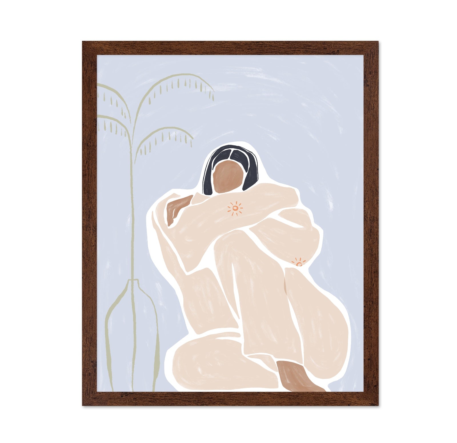 Calm Seated Figure