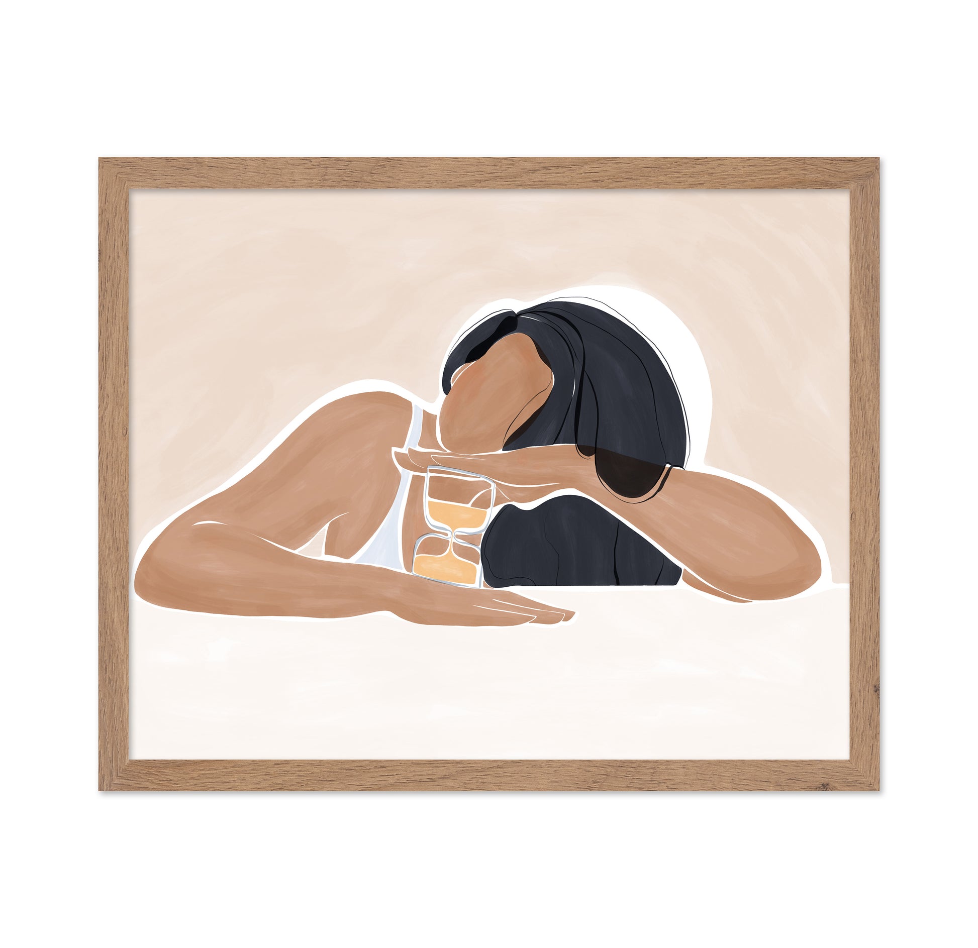 Relaxed Woman Pose