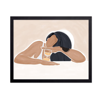 Relaxed Woman Pose