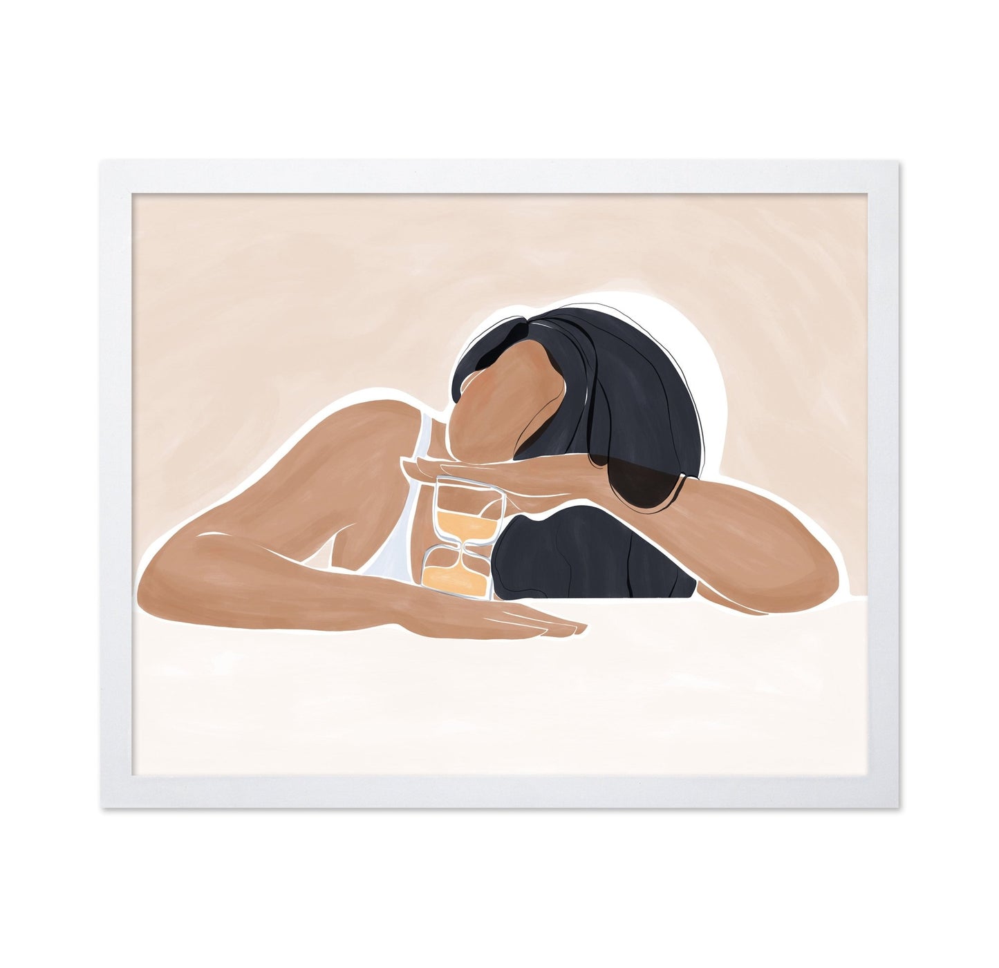 Relaxed Woman Pose
