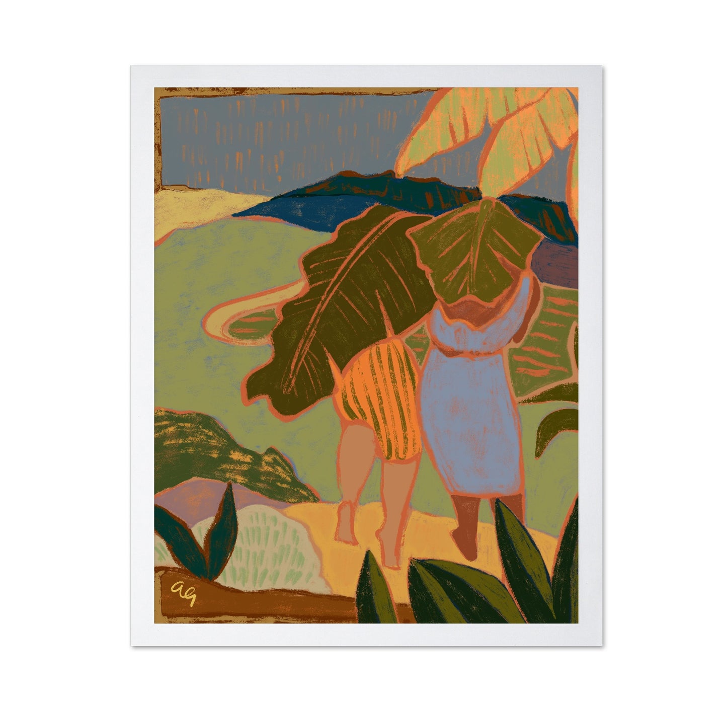 Tropical Beach Stroll