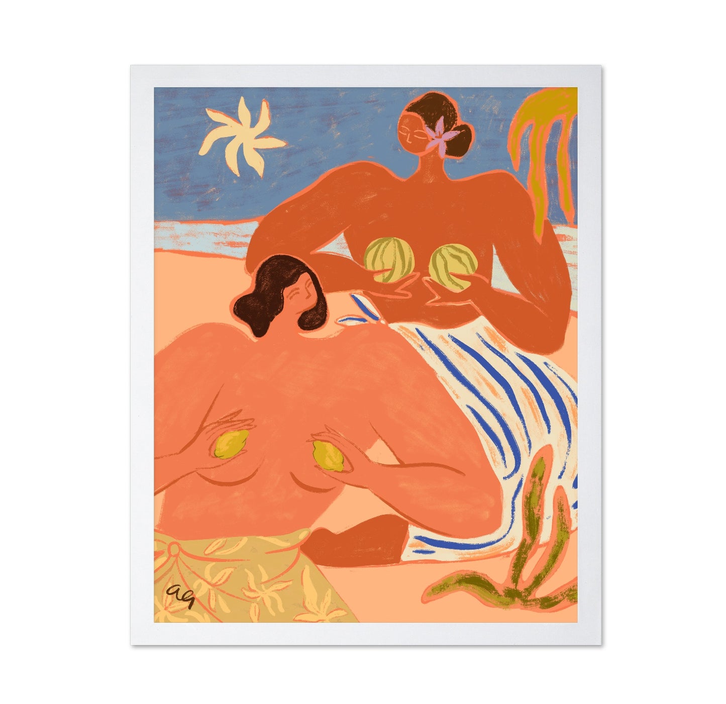 Beach Fruit Figures