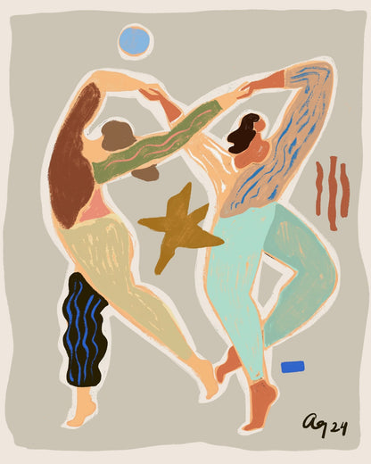Dancing Figures Duo