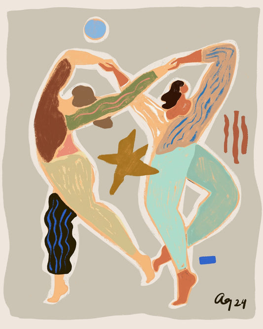 Dancing Figures Duo
