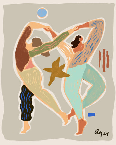 Dancing Figures Duo