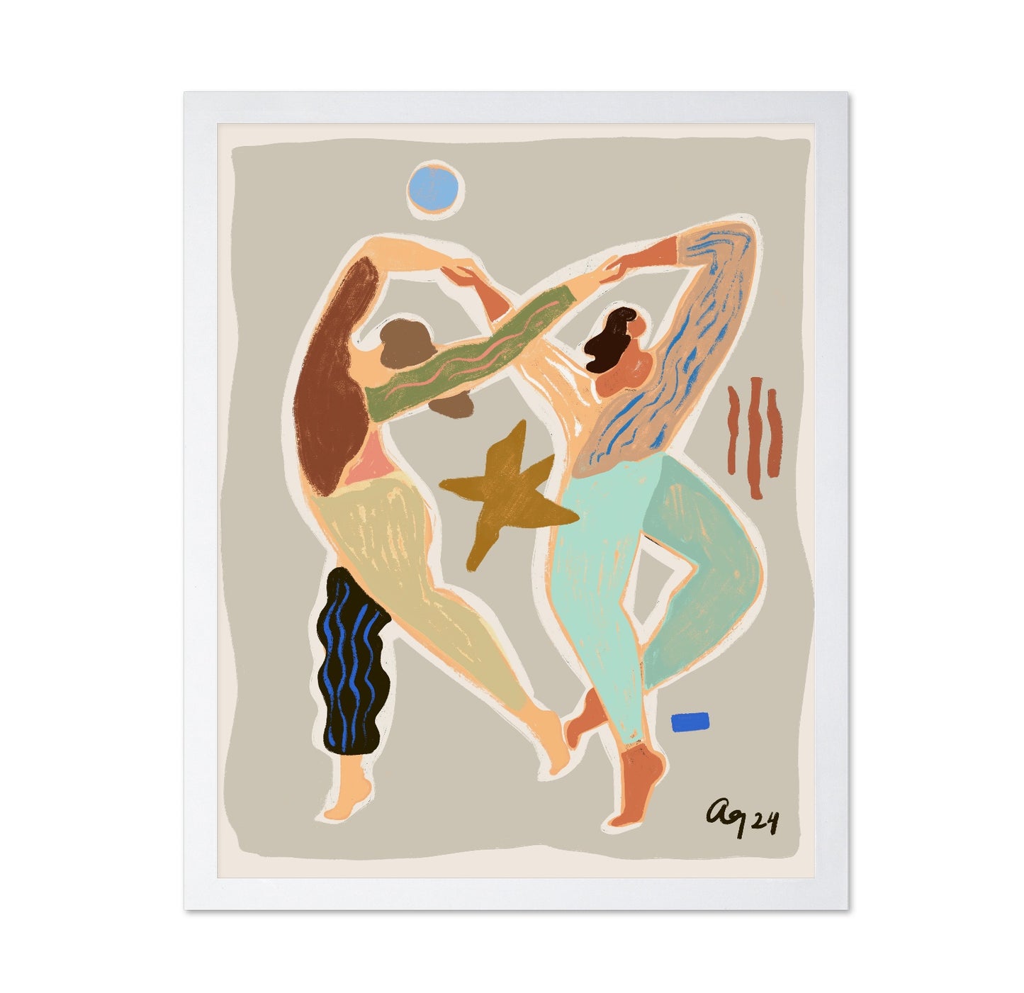Dancing Figures Duo
