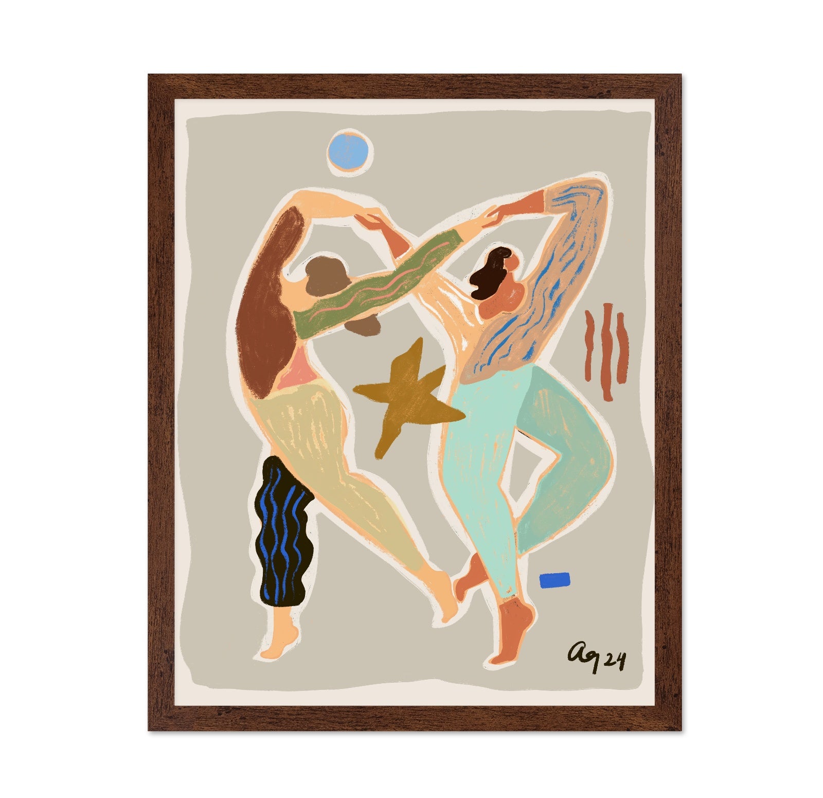Dancing Figures Duo