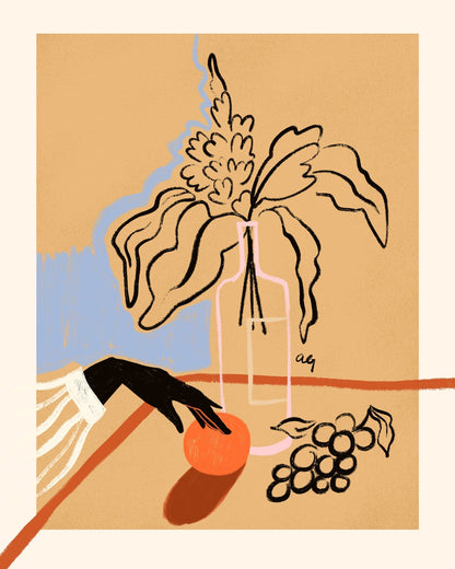 Still Life With Orange