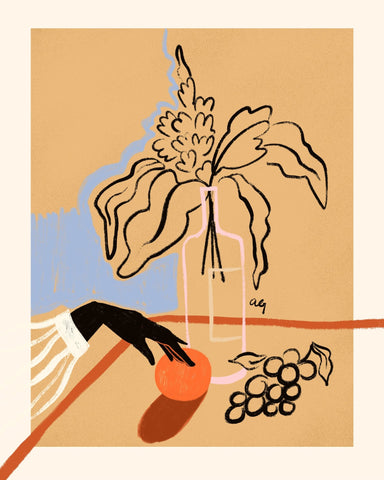 Still Life With Orange