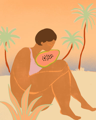 Papaya Beach Figure