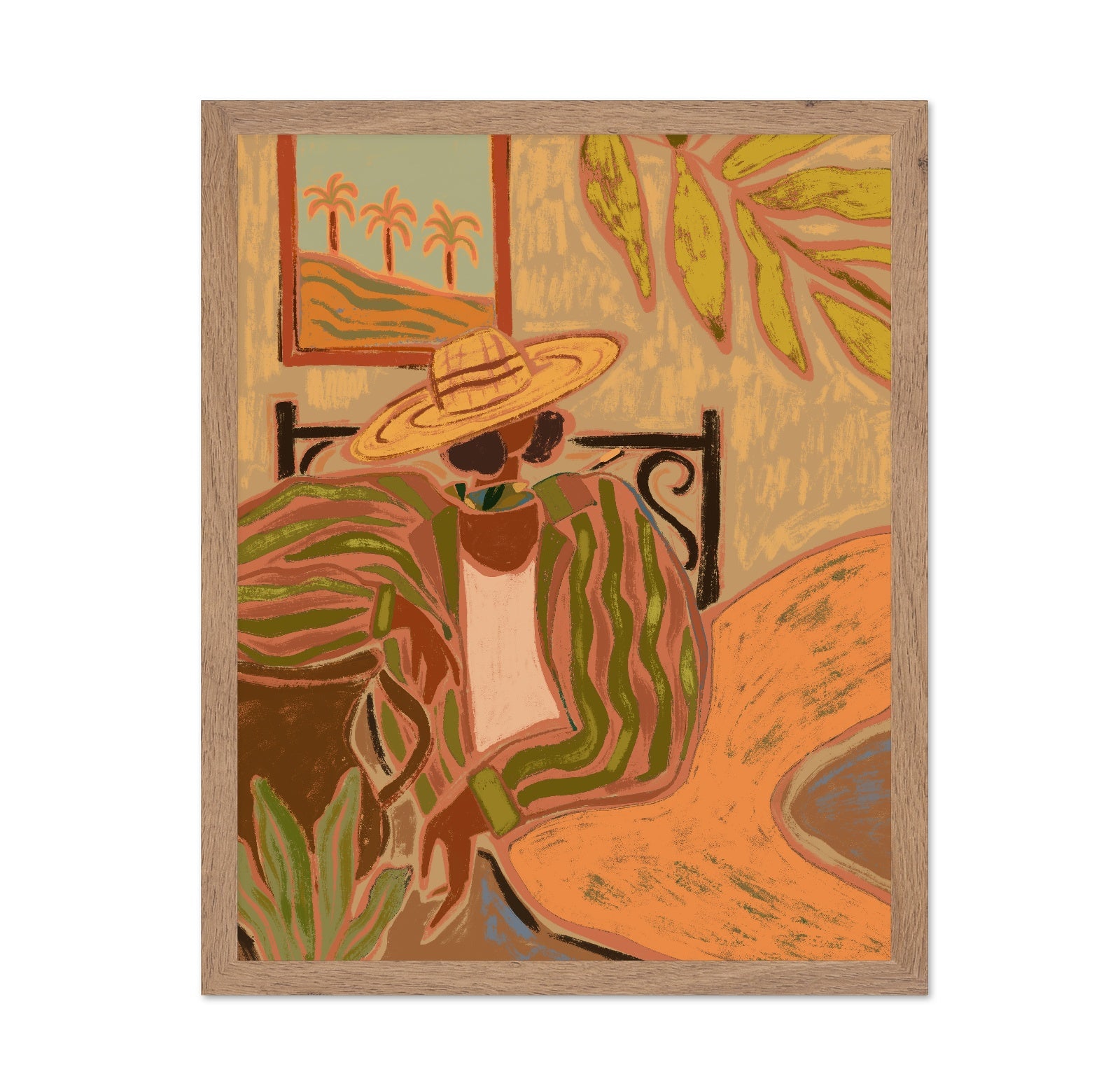 Striped Jacket Figure