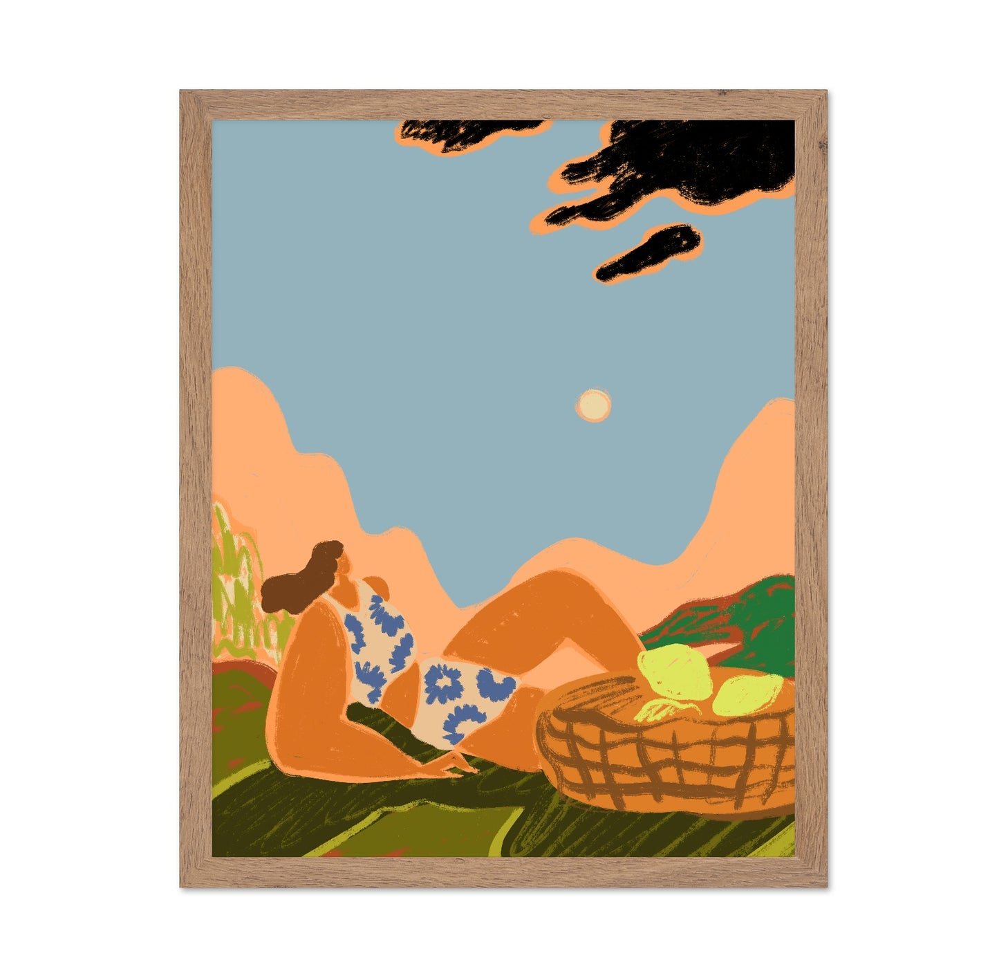 Relaxed Summer Scene