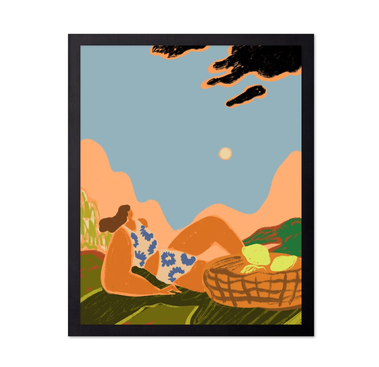 Relaxed Summer Scene