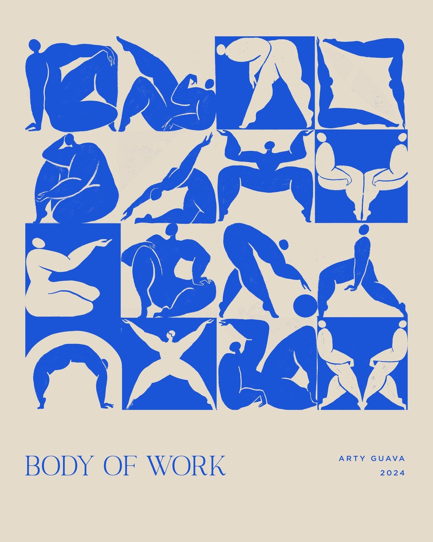 Blue Body Grid