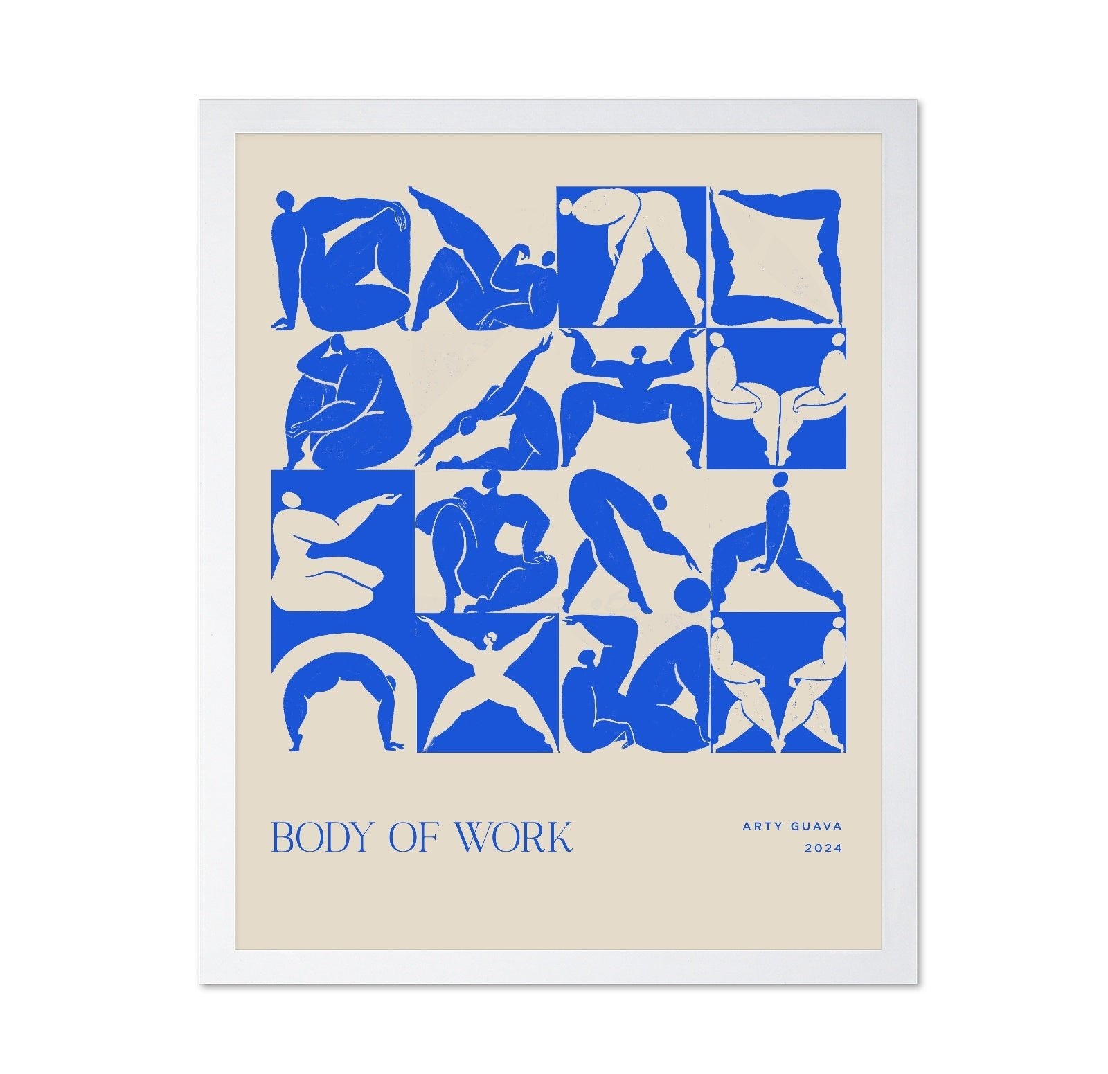 Blue Body Grid