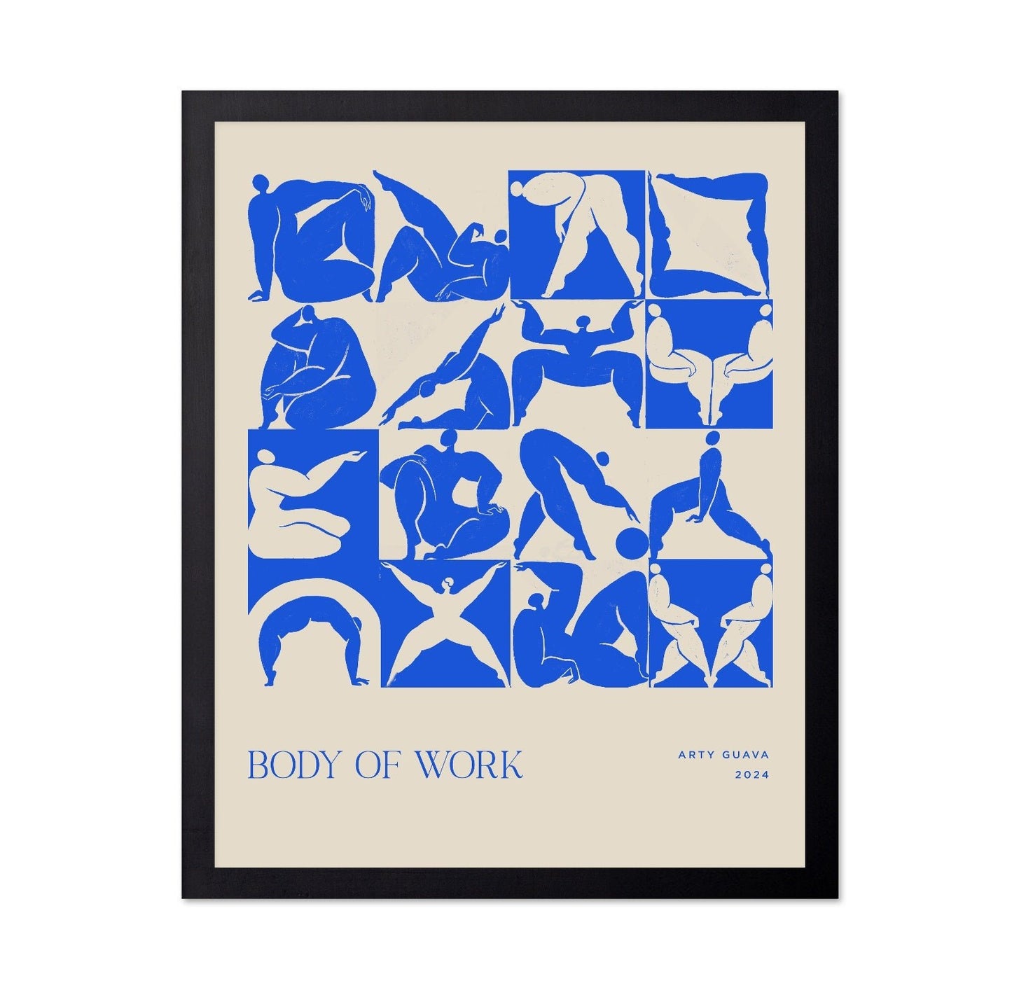 Blue Body Grid