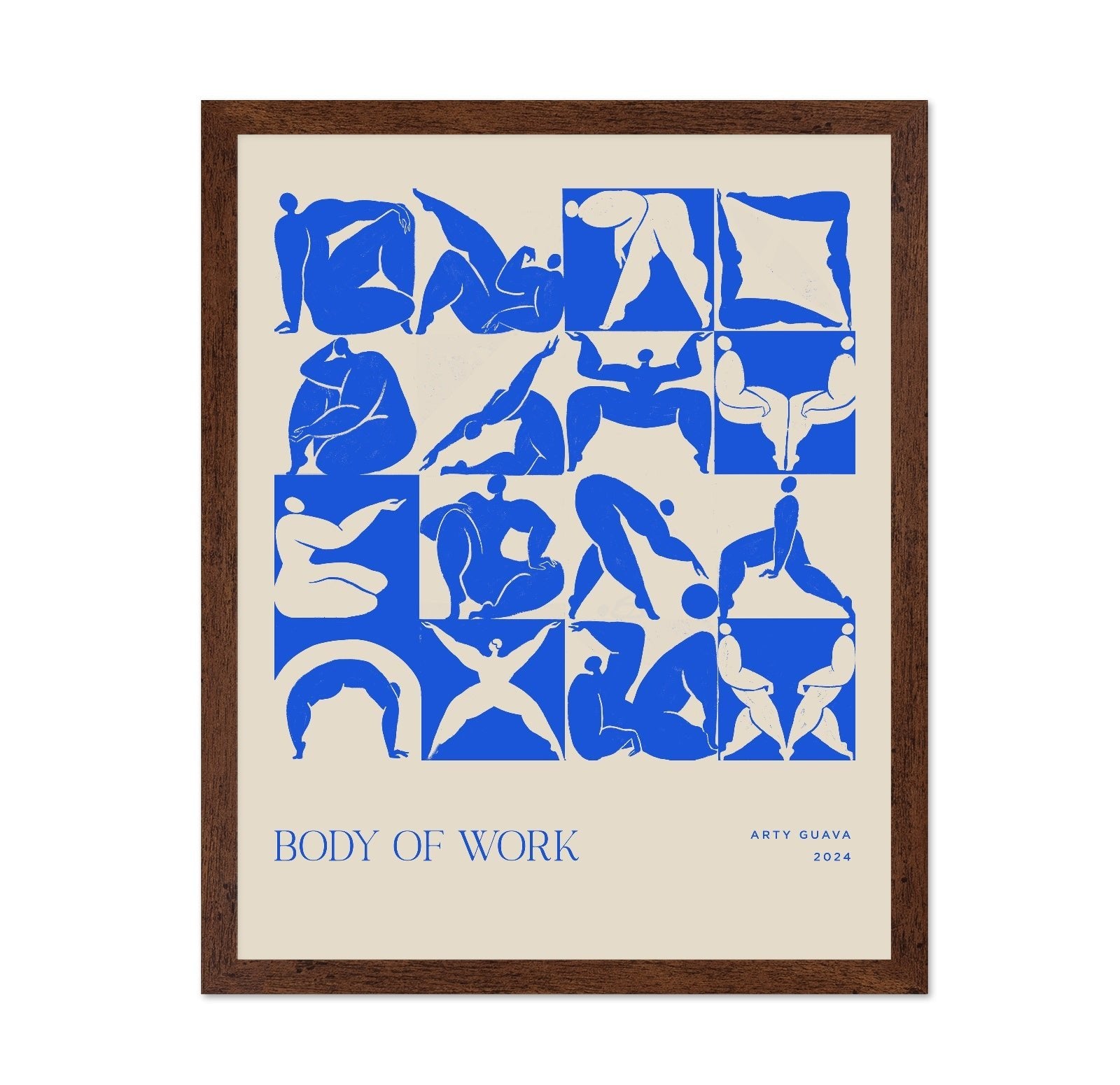 Blue Body Grid