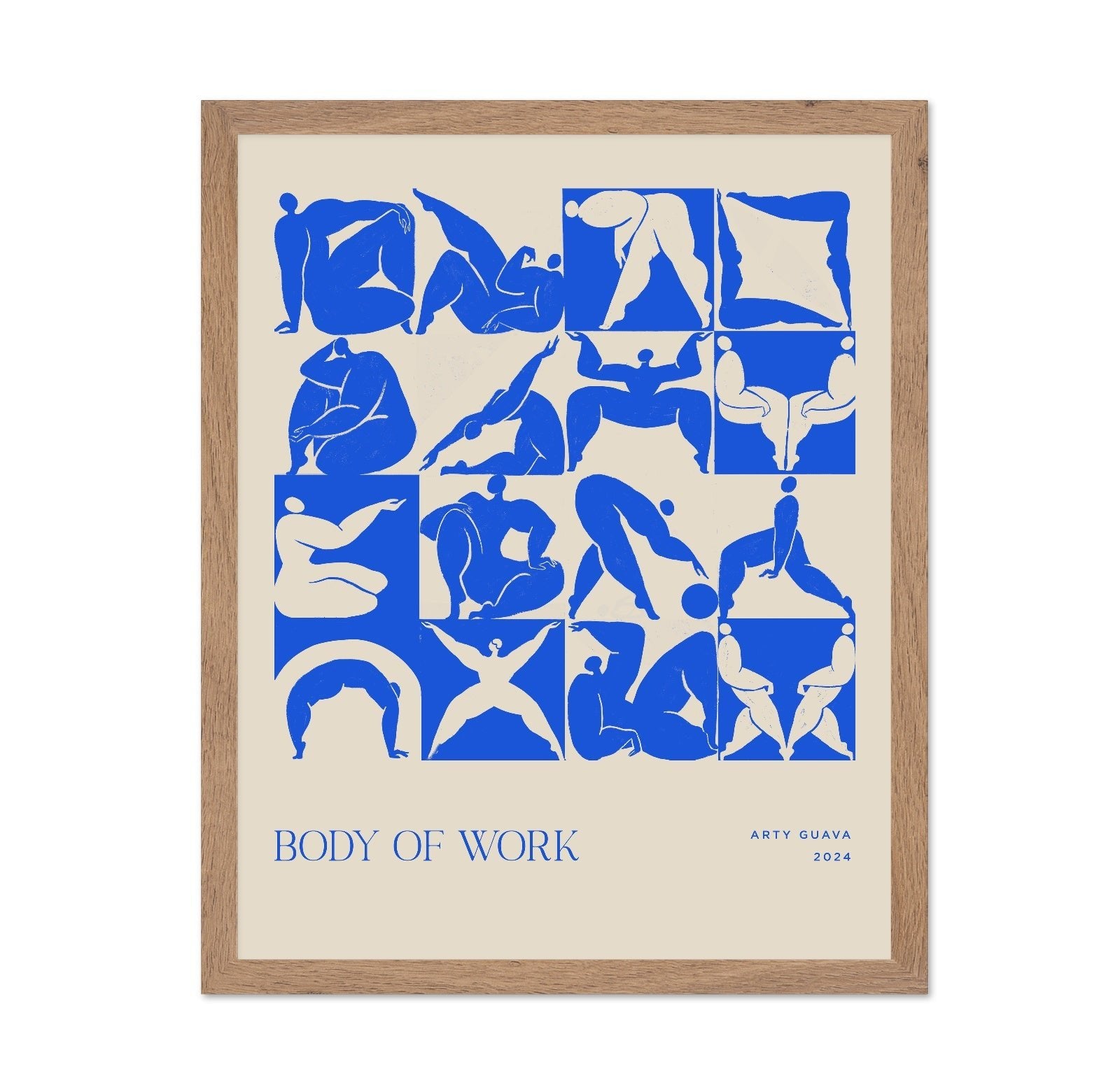 Blue Body Grid
