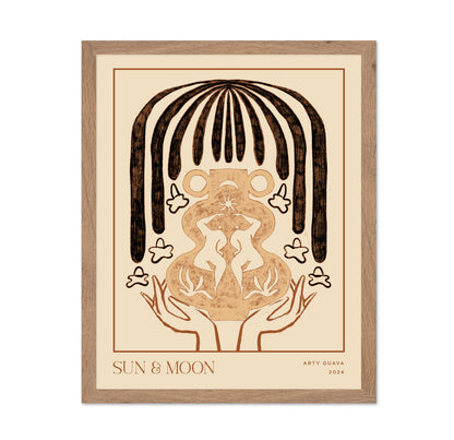 Sun Moon Vase