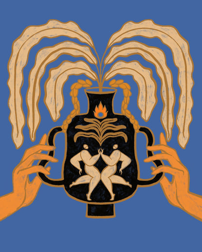Sacred Twin Vase