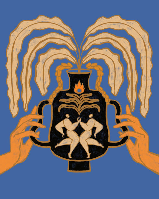 Sacred Twin Vase