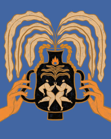 Sacred Twin Vase