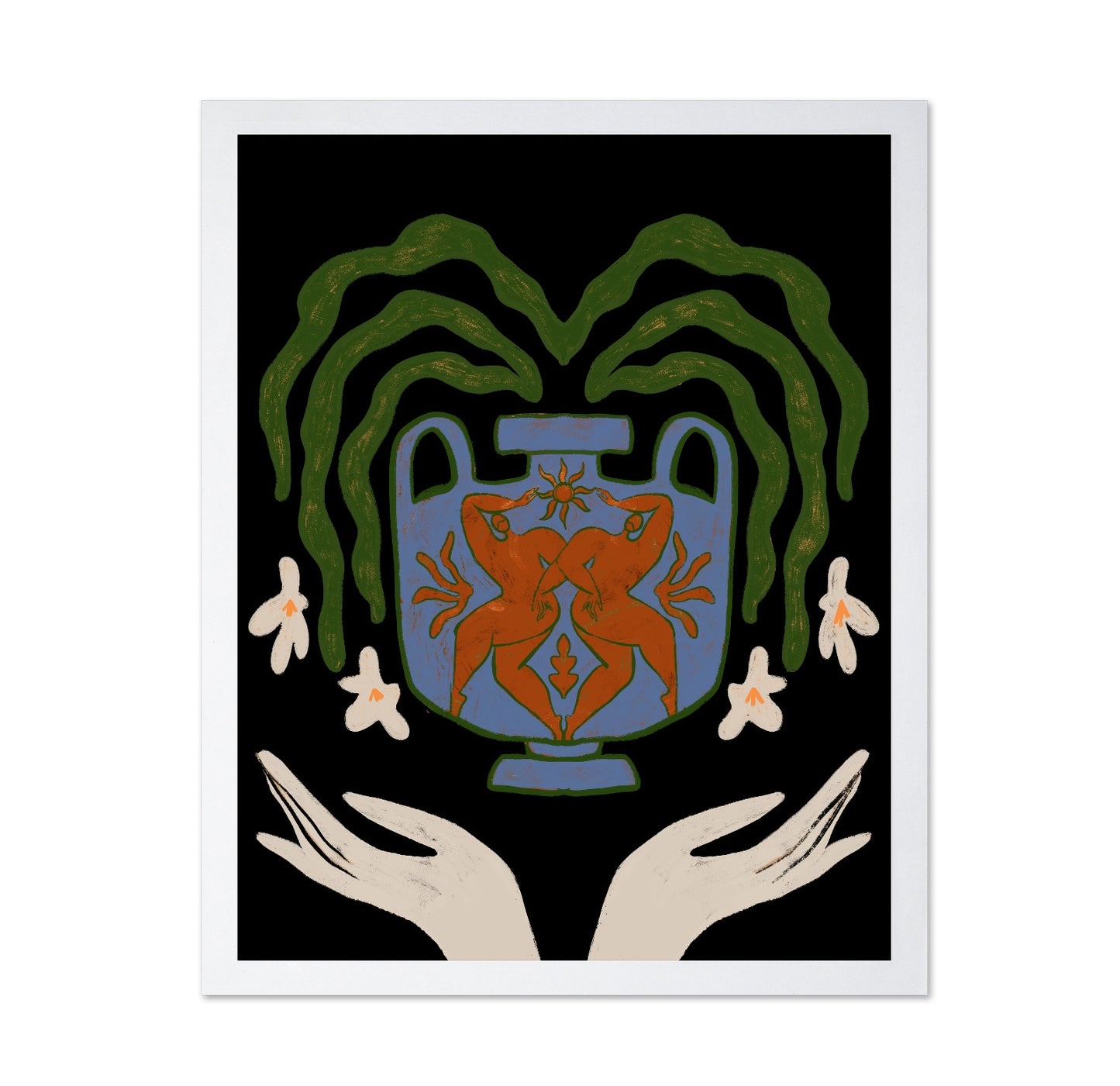 Frog Vessel Hands