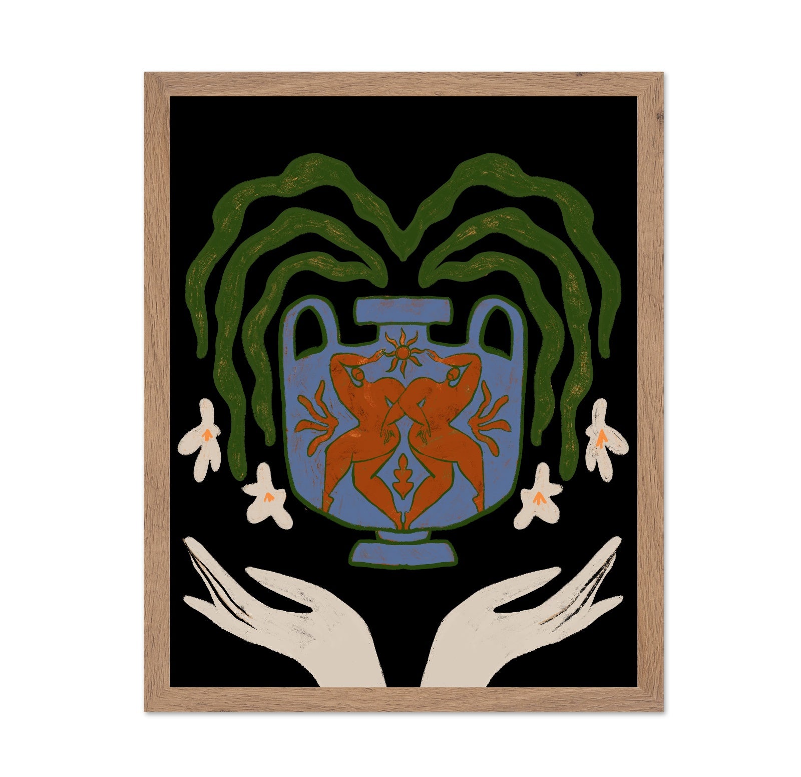 Frog Vessel Hands
