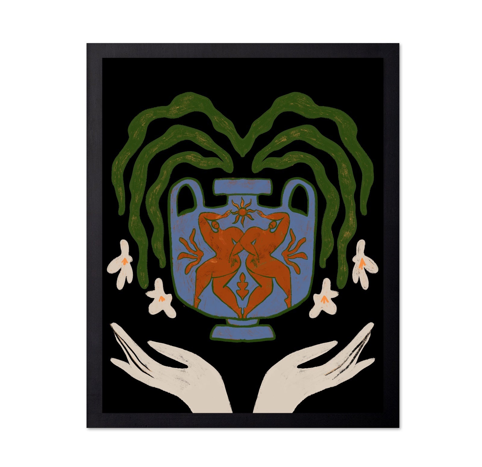 Frog Vessel Hands