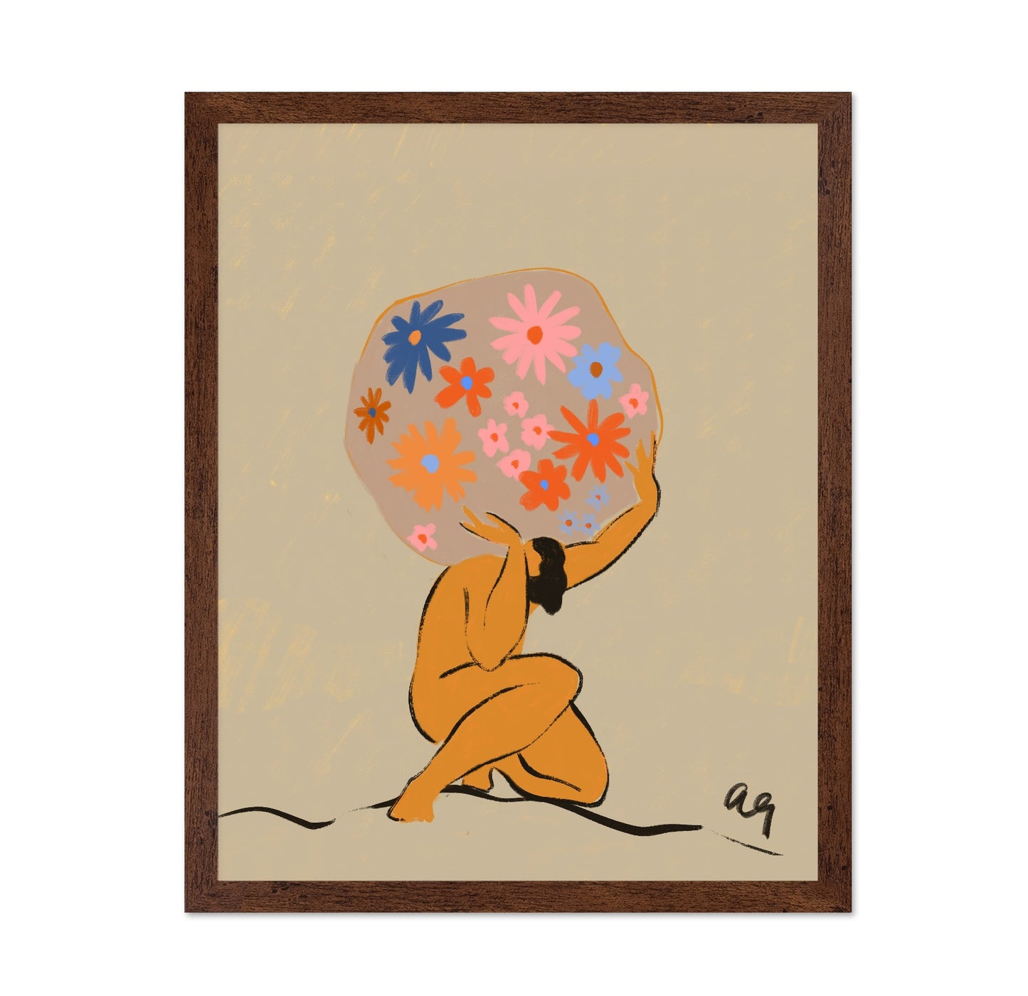 Floral Burden Figure