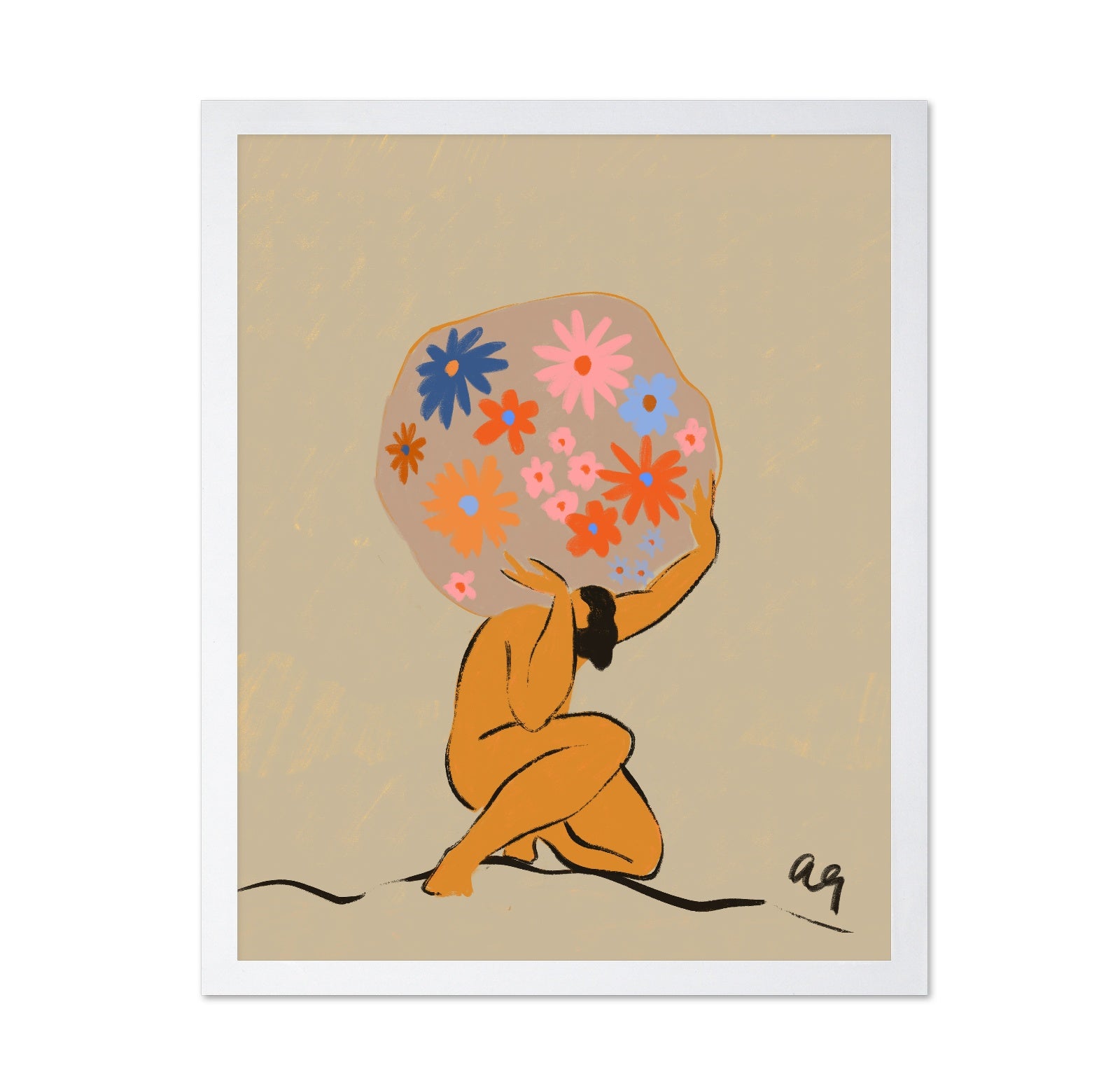 Floral Burden Figure