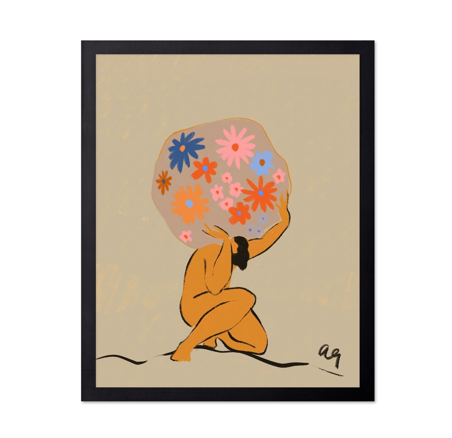 Floral Burden Figure