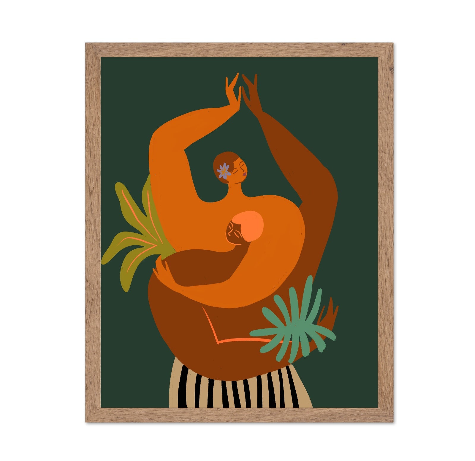 Mother Child Embrace No4