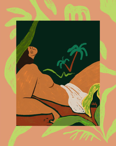 Tropical Rest Figure