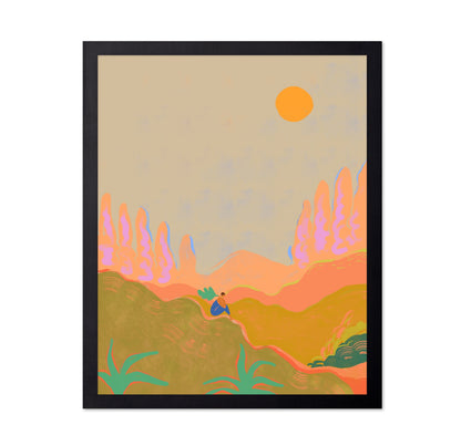 Sunlit Hills Pause