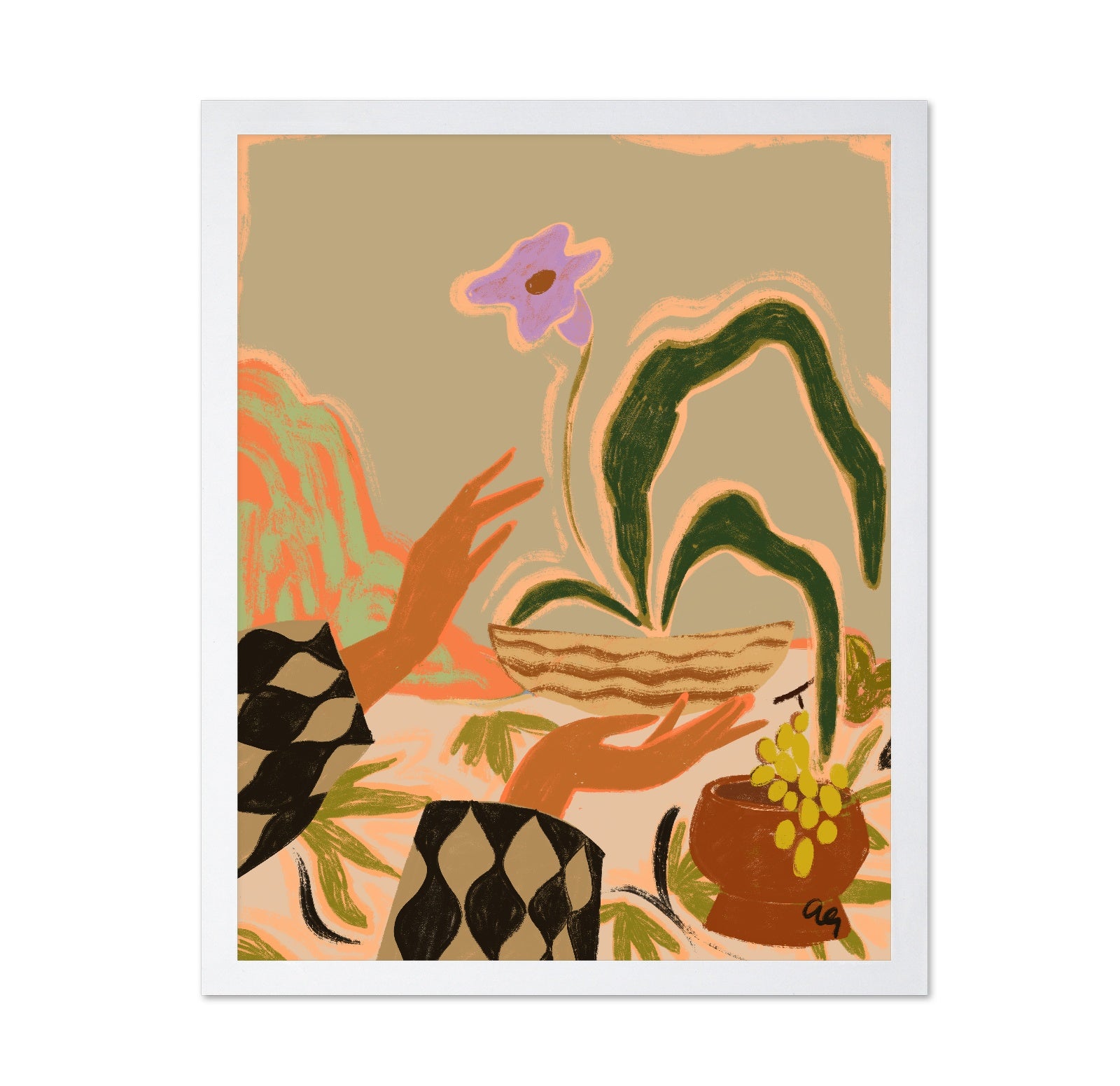 Botanical Still Hands
