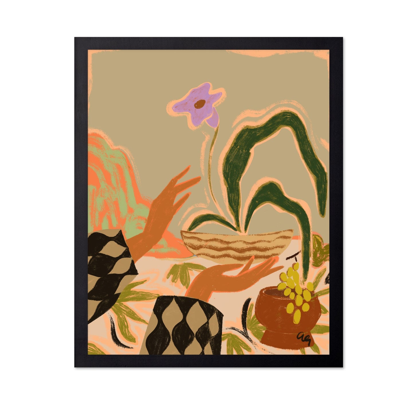 Botanical Still Hands