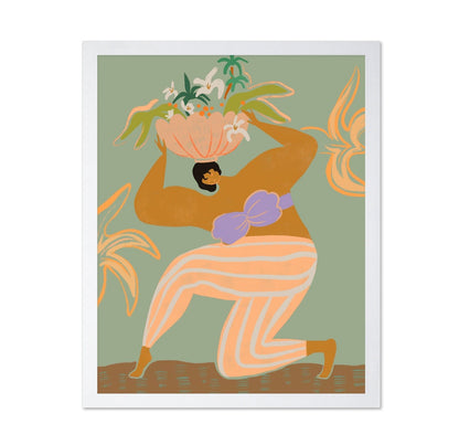 Balancing Floral Figure