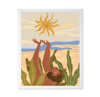 Sunlit Beach Stretch