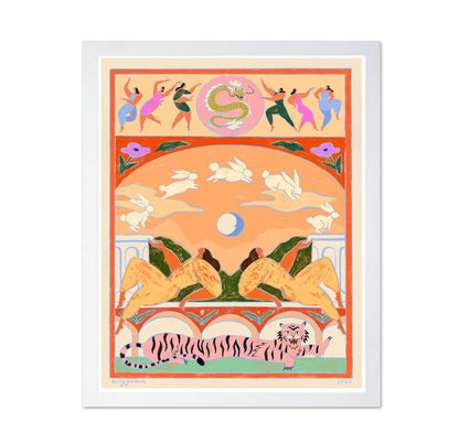 Celestial Tiger Tapestry