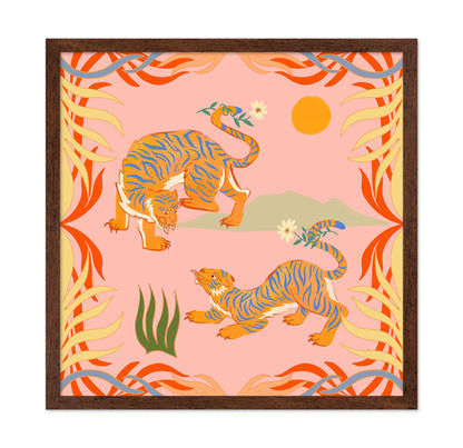 Twin Tiger Motif