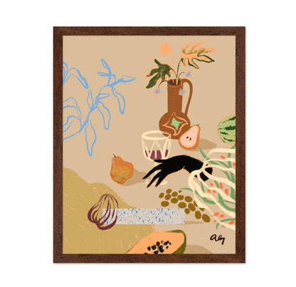 Rustic Table Still Life