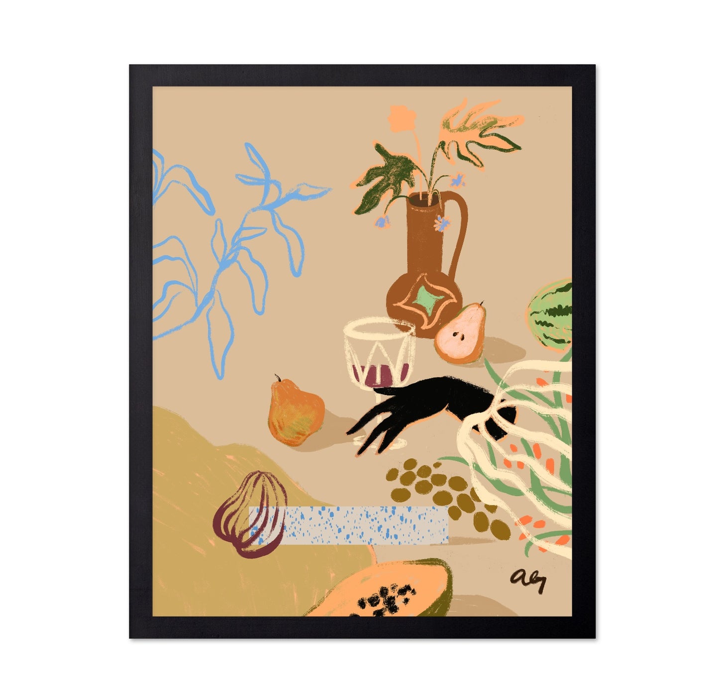 Rustic Table Still Life