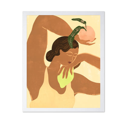 Peach Grace Pose