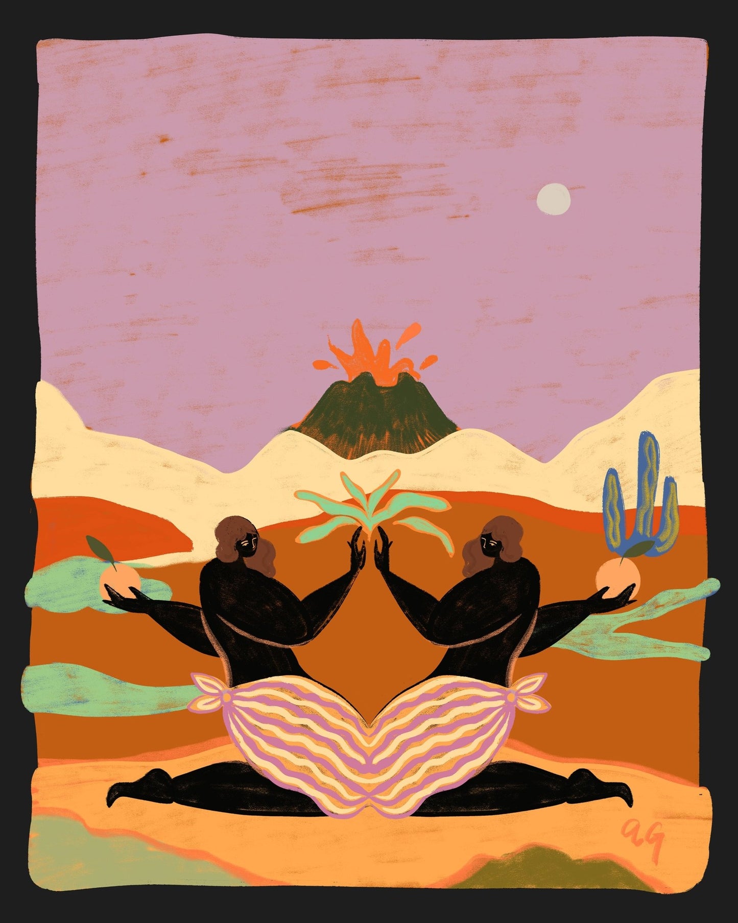 Desert Ritual Mirror