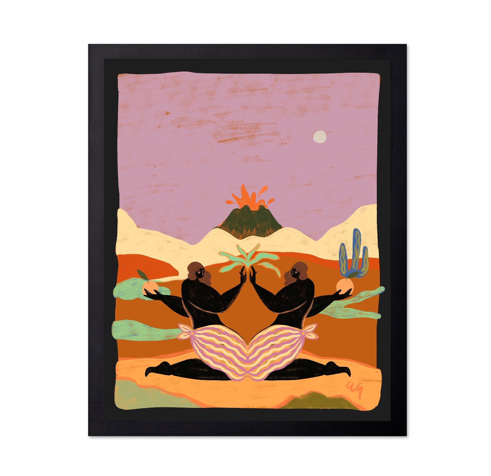 Desert Ritual Mirror